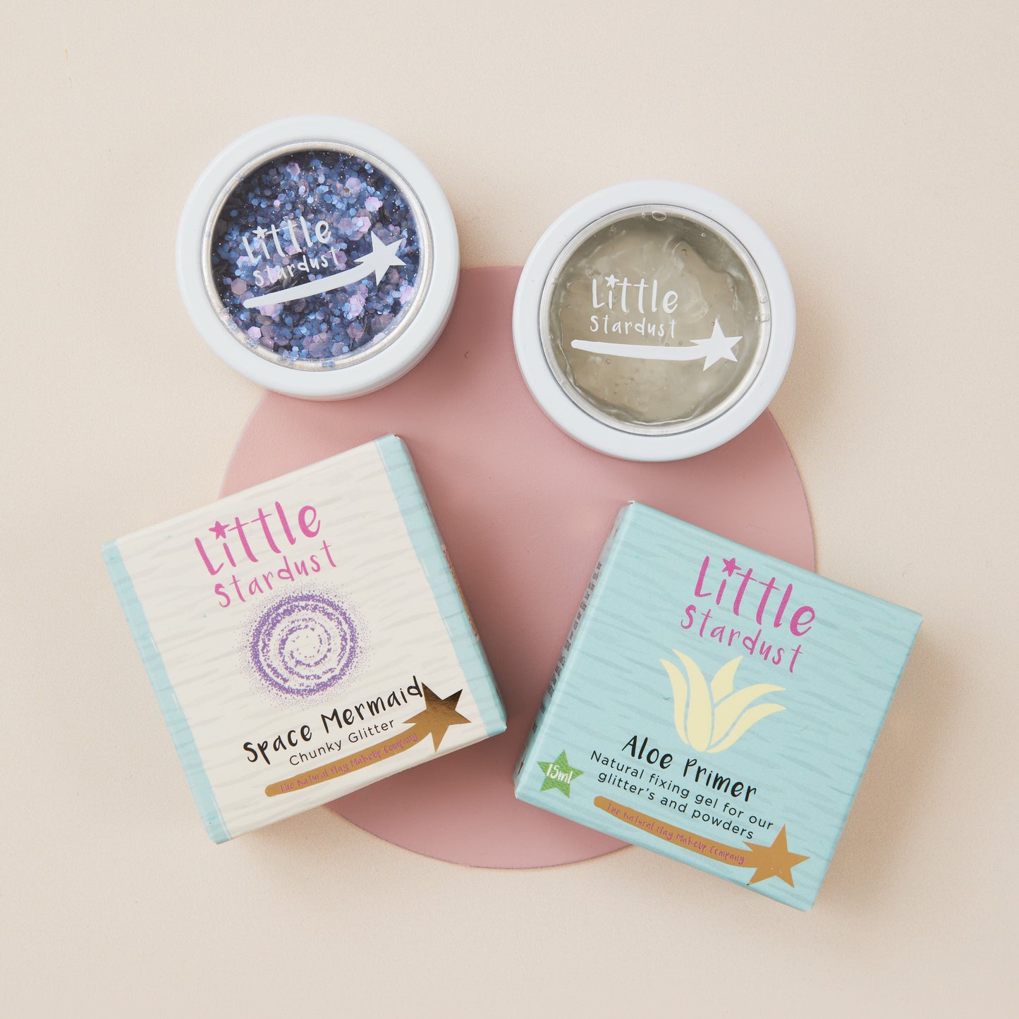 Space Mermaid Bioglitter™ PURE (6g) with Aloe Primer (15ml)