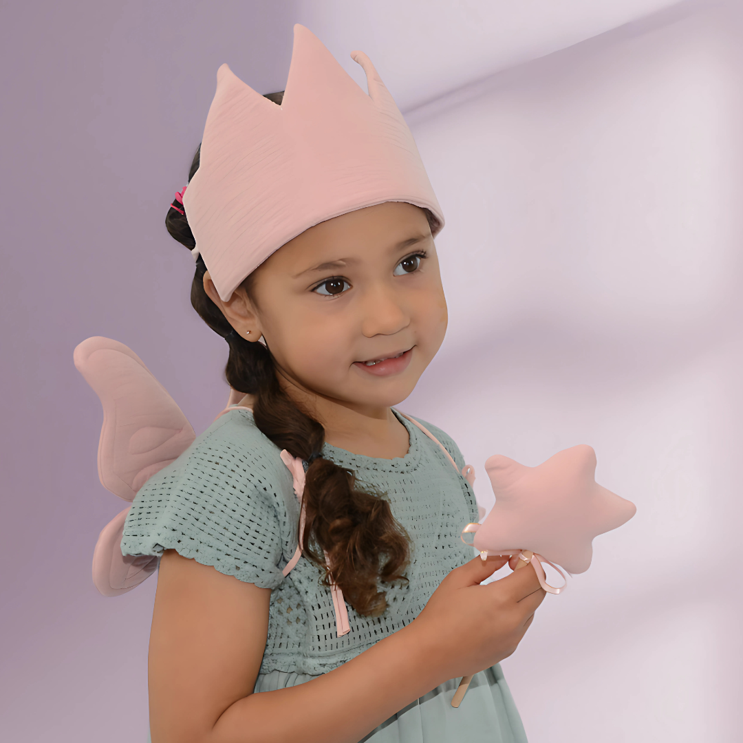 Ickle Fairy Pink cotton 3 piece set