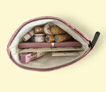 Large Dusky Pink Corduroy Makeup Bag