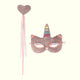 Sparkly Uni Cat Mask and Wand