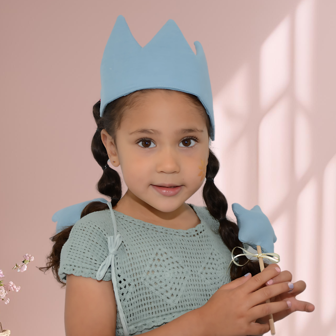 Ickle Fairy Blue Cotton 3 piece set
