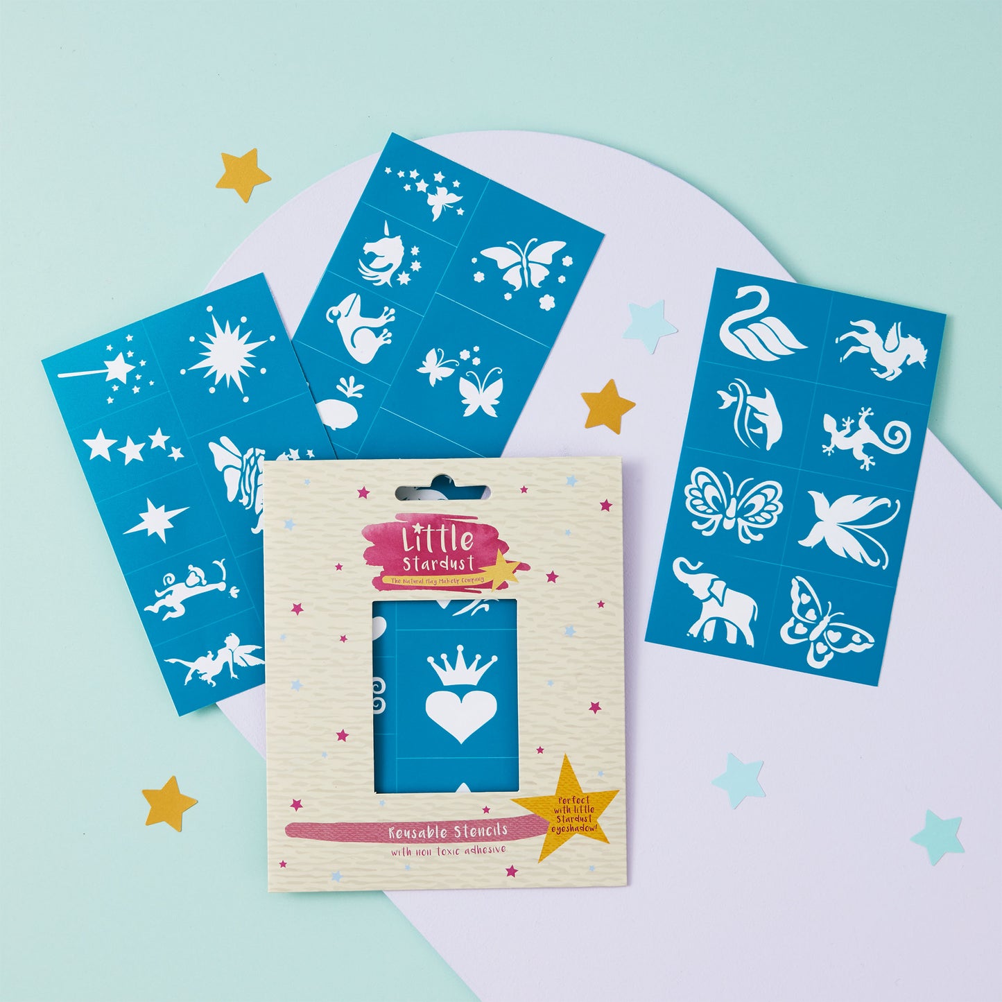 A Magical Collection of Face & Body Stencils